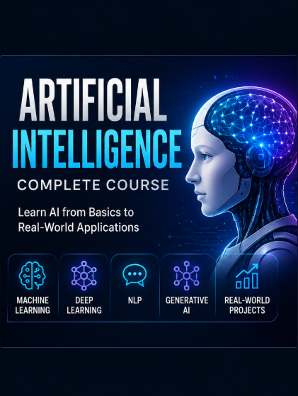Artificial Intelligence Mastery: Beginner to AI Engineer course cover